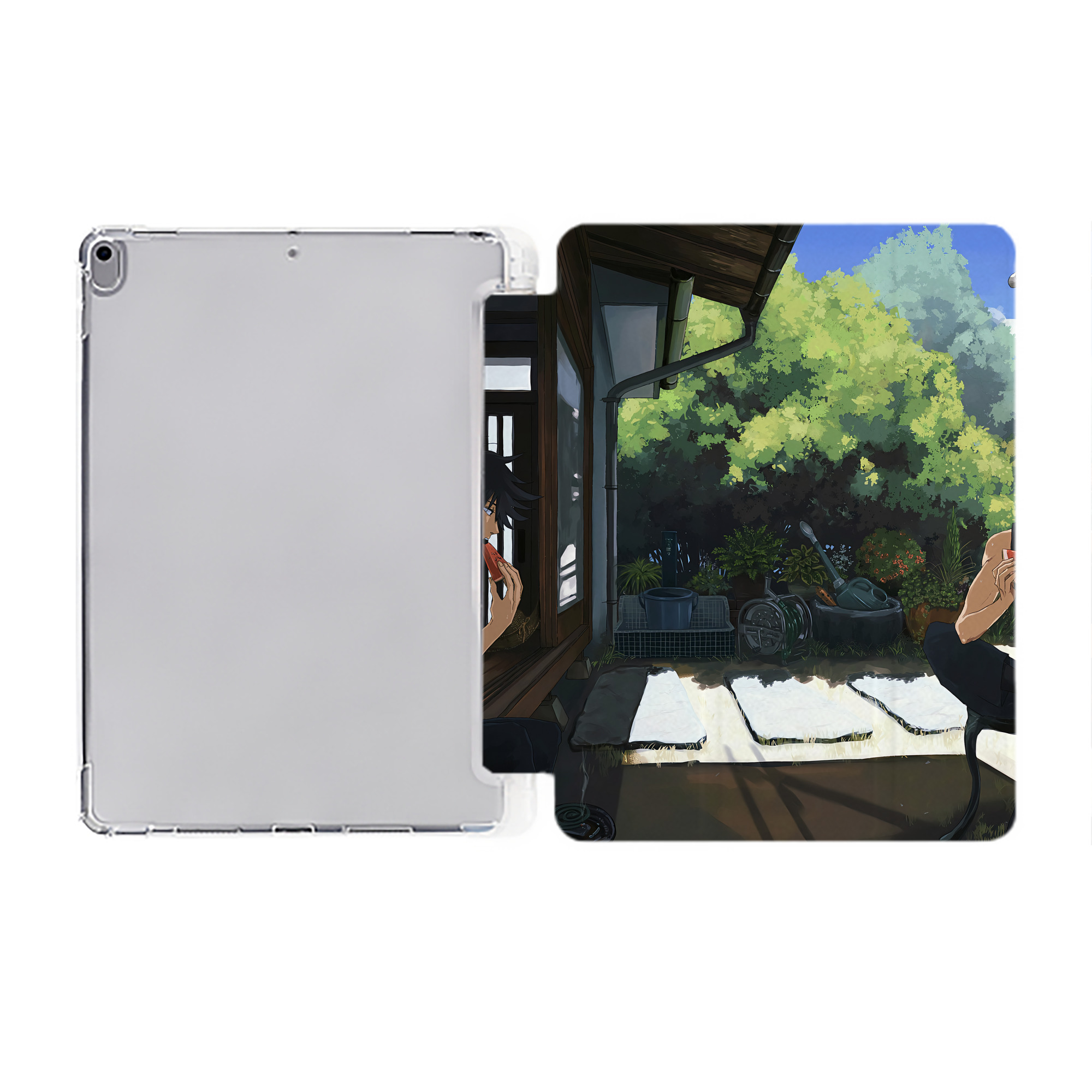 （画像用） SPY×FAMILY间谍家家酒 IPad ケース ペン収納付き 三つ折りスタンド PUレザー×シリコン 対応機種9.5/10.5/10.9インチ